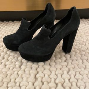 DVF suede heel platforms 37.5